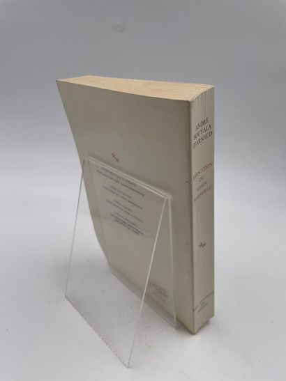 null 1 Volume : "ÉVOCATION DU VIEUX MARSEILLE", André Bouyala d'Arnaud, Ed. Les Éditions...