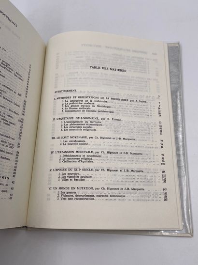 null 1 Volume : "HISTOIRE DE L'AQUITAINE DOCUMENTS", Charles Higounet, Univers de...