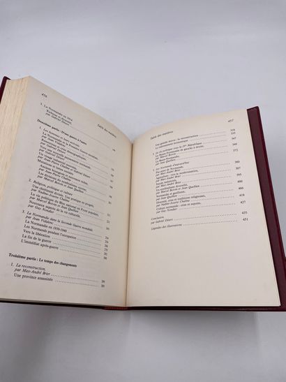 null 1 Volume : "LA NORMANDIE DE 1900 À NOS JOURS", Marcel Boivin, Max-André Brier,...