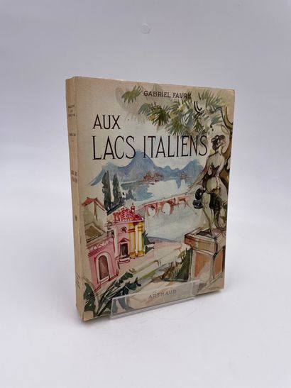 null 1 Volume : "AUX LACS ITALIENS", Gabriel Faure, Couverture de Despierre, 159...