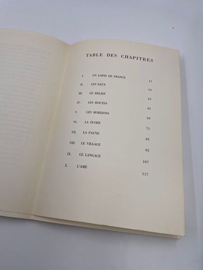 null 1 Volume : "GÉOGRAPHIE DE MILLE HECTARES", Maurice Bedel, Les Amis de Maurice...