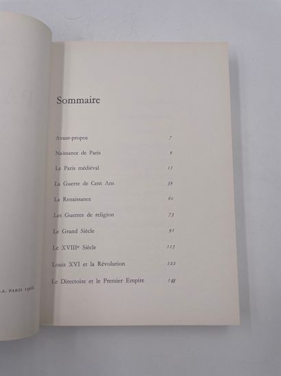 null 1 Volume : "PARIS DE SA NAISSANCE À NOS JOURS", Pierre Courthion, Ed. Éditions...