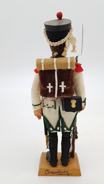 null FIGURINES OF ARTISTS.BAUDOIN. Ist Empire. France. Soldier of line infantry (1805)....