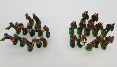 null QUIRALU. 20th century. Contemporary armies. This lot includes a set of infantry...