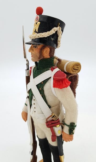 null FIGURINES OF ARTISTS.BAUDOIN. Ist Empire. France. Soldier of line infantry (1805)....