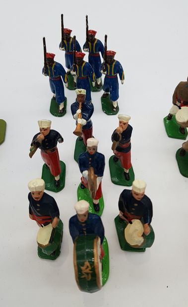null VARIOUS MANUFACTURERS. CYRNOS and others. Third Republic. Army of Africa. Zouaves....