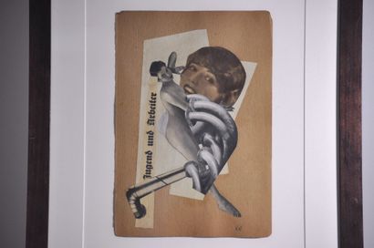 null Karl Waldmann - "Jugend Und Arbeiter" - Circa 1935-55

Mixed media on cardboard,...