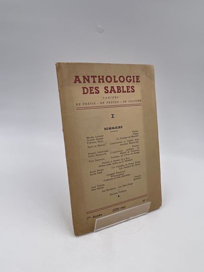 Archives - Anthologie des Sables 
