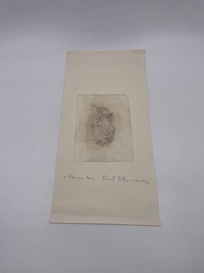 null Documents - Cartes de Voeux avec Lithographies

- Carte de Vœux : 'Meilleurs...