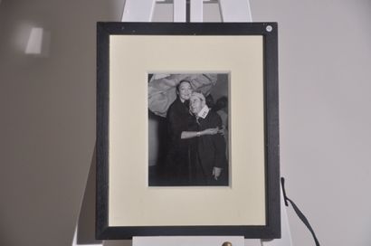 Photographie de Géo Dupin et Man Ray lors...