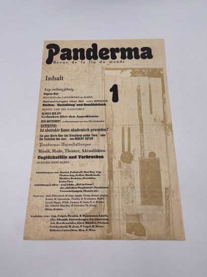 Document - Affichette 
Panderma, Revue de...