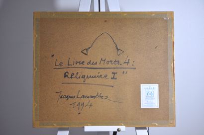 null Jacques Lacomblez - "Le livre des morts 4" - "Reliquaire 1" - 1994

Technique...