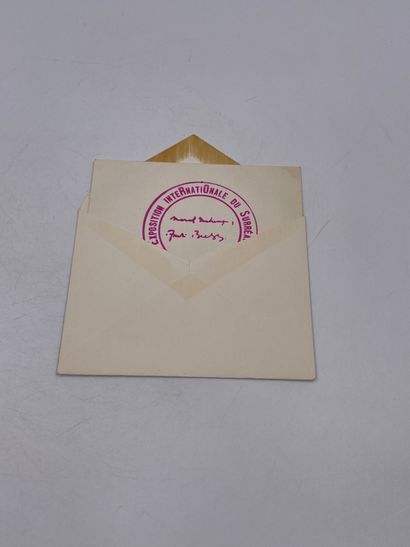 null Documents

Documents relatifs à l'Exposition Internationale du Surréalisme 1959-1960.

Ticket...