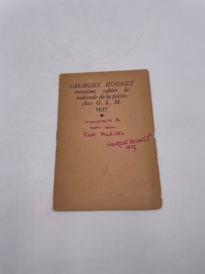 null Documents on Georges Hugnet

- Georges Hugnet, Treizième Cahier de .Habitude...