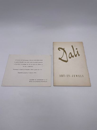 null Documents - 16 Documents

Set of invitations to Exhibitions on Salvador Dali

-...