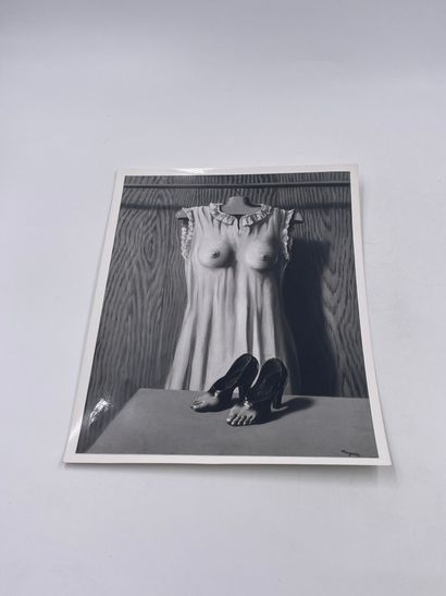 null René Magritte - Lot of 2 Photographs of 2 works of René Magritte

"La Philosophie...