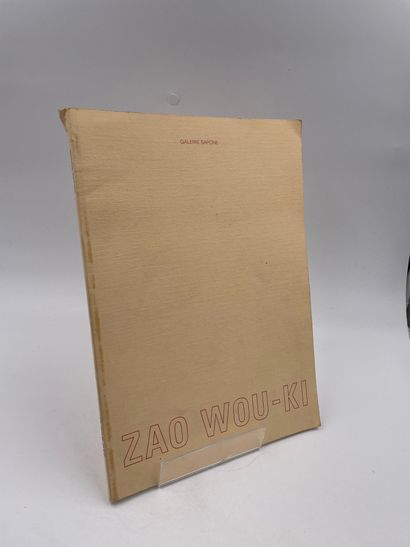 Catalogue d'Exposition de Zao Wou-Ki 
