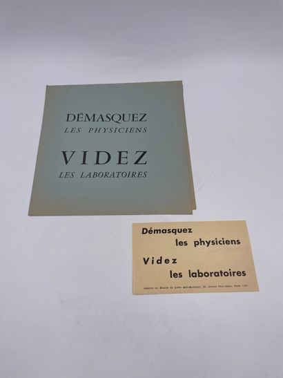 null (Surrealist Tract) - Demasquez les Physiciens, Videz les Laboratoires - February...