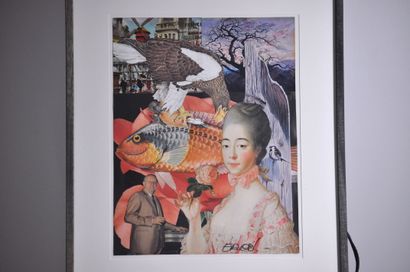 null ERRO - "The Princess Nights" - 1981

Collage, Dimensions : 31,3 x 24 cm.

Signed...