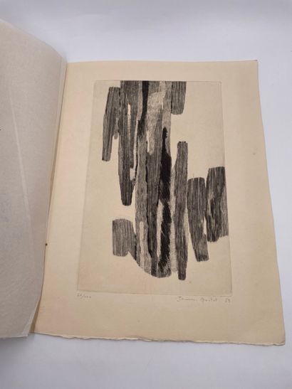null James Guitet - Original etching - 1959

64/100, Dimensions : 25,5 x 16 cm, Signed...