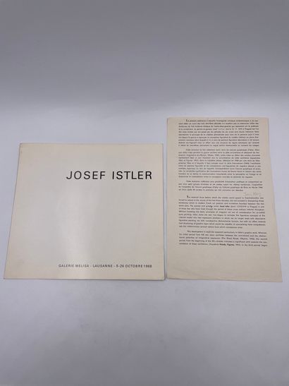 null Documents - Ensemble de documents relatif à Josef Istler

Catalogues de Musée...