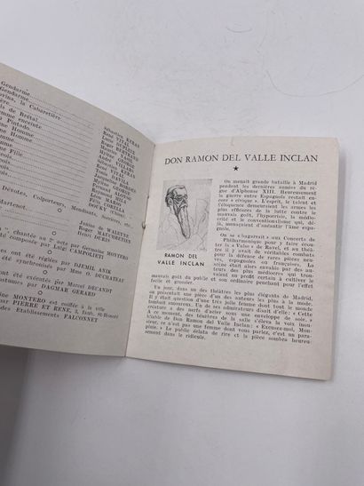null Document - Catalogue

Petit Catalogue du programme du Théâtre des Mathurins,...