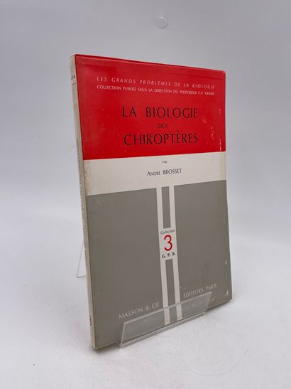 null 1 Volume : "LA BIOLOGIE DES CHIROPTÈRES", André Brosset, Collection 'Les Grands...