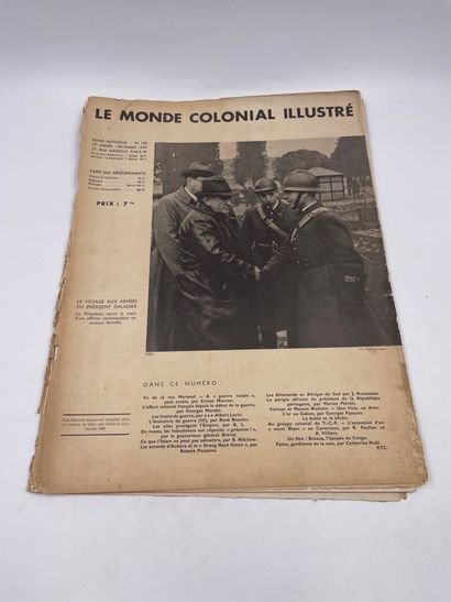 null 4 Volumes :

- "LE MONDE COLONIAL ILLUSTRÉ N°175 - NOËL OUTRE-MER", Janvier...
