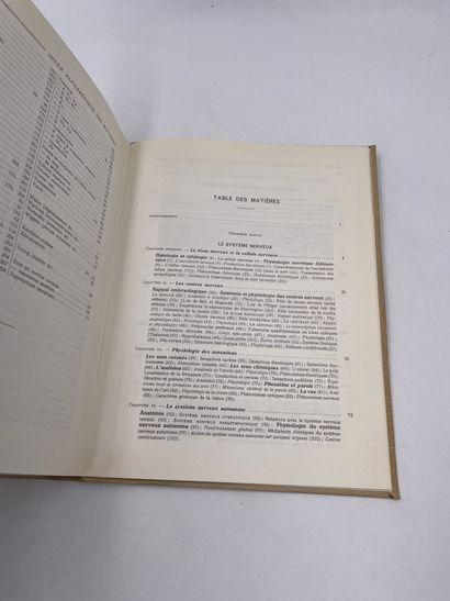 null 1 Volume : "PRÉCIS D'ANATOMIE ET DE PHYSIOLOGIE HUMAINES", Y. Raoul, Collection...