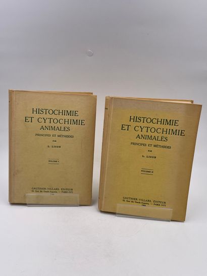 null 2 Volumes :

- "HISTOCHIMIE ET CYTOCHIMIE ANIMALES, PRINCIPES ET MÉTHODES, VOLUME...