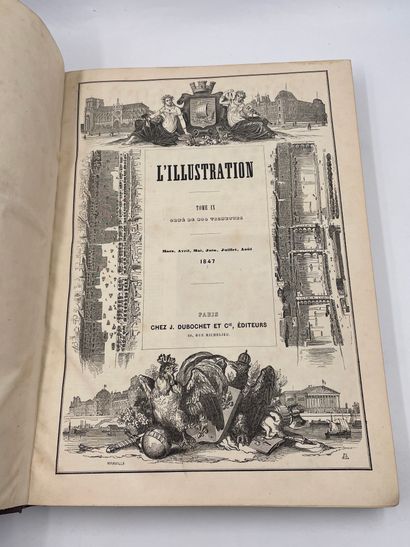 null 
16 Volumes : 
- "L'ILLUSTRATION TOME PREMIER", (Orné de 800 Vignettes), Tome...