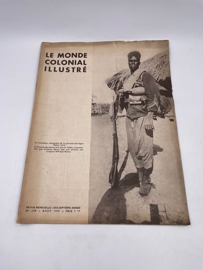 null 4 Volumes :

- "LE MONDE COLONIAL ILLUSTRÉ N°175 - NOËL OUTRE-MER", Janvier...