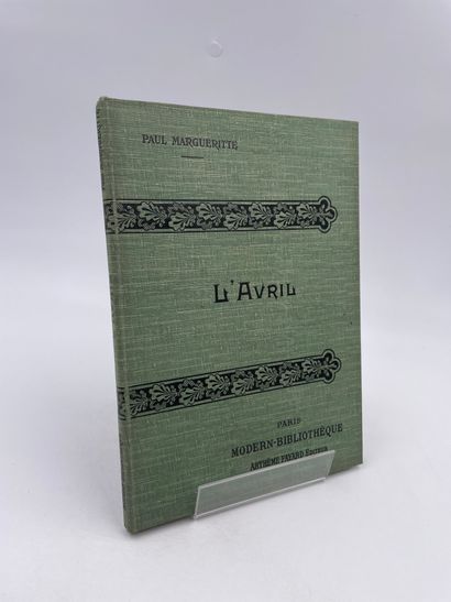 null 1 Volume : "L'AVRIL, LA CONFESSION POSTHUME", Paul Margueritte, Illustrations...