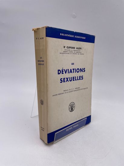 null 2 Volumes : 

- "LES DÉVIATIONS SEXUELLES", Dr. Clifford Allen, L. Jospin, Préface...