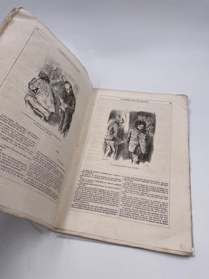 null 1 Volume : "JOUR D'UN CONDAMNÉ", Victor Hugo, Illustré par Gavarni, ?otes et...
