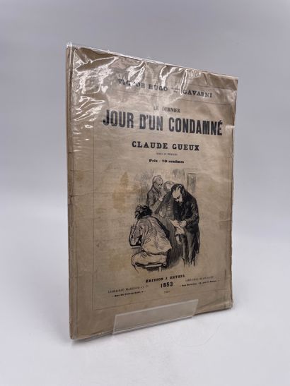 null 1 Volume : "JOUR D'UN CONDAMNÉ", Victor Hugo, Illustré par Gavarni, ?otes et...