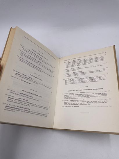 null 1 Volume : "PRÉCIS D'ANATOMIE ET DE PHYSIOLOGIE HUMAINES", Y. Raoul, Collection...