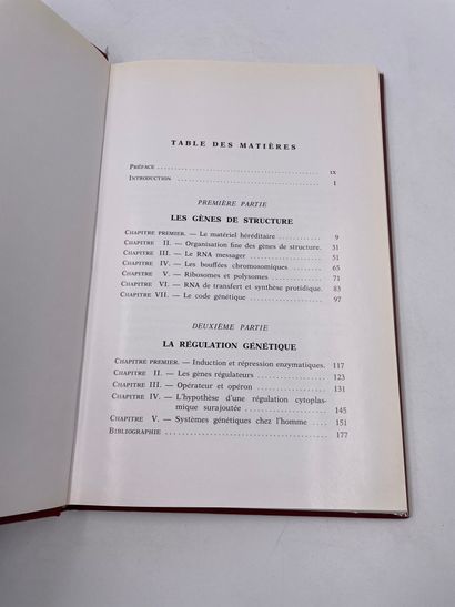 null 1 Volume : "LE MESSAGE HÉRÉDITAIRE", Jean de Grouchy, Préface de Jérome Lejeune,...