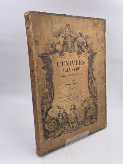 null 9 Volumes : 

- "L'UNIVERS ILLUSTRÉ 1882, PREMIER SEMESTRE", Journal Hebdomadaire...