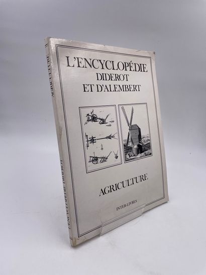 null 1 Volume : "AGRICULTURE", L'Encyclopédie Diderot et D'Alembert, Ed. Inter-Livres,...