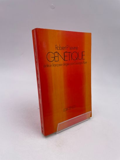 null 1 Volume : "GÉNÉTIQUE", Robert P. Levine, Georges Rizet, Mlles Picard et Carnis,...