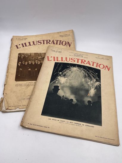 null 
16 Volumes :
- "L'ILLUSTRATION N°4560", 26 Juillet 1930, 88ème Année, N°4560
-...