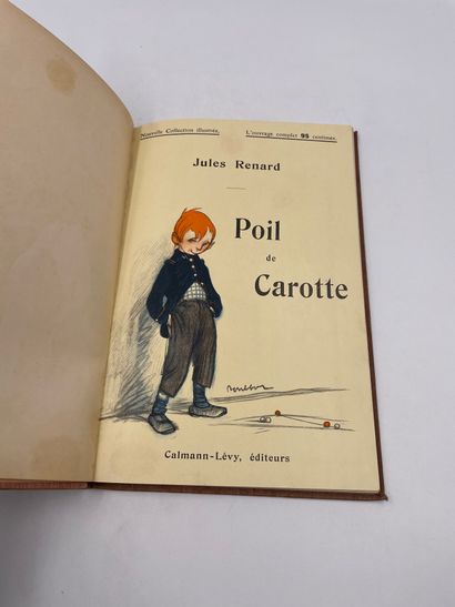 null 1 Volume : "POIL DE CAROTTE", Jules Renard, Illustrations de Poulbot, Collection...