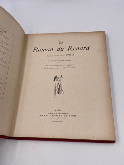 null 1 Volume : "LE ROMAN DU RENARD", (Adaptation pour la Jeunesse), Illustration...