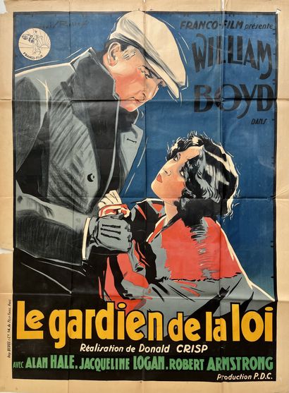 null LE GARDIEN DE LA LOI / THE COP Donald Crisp. 1928.
120 x 160 cm. Affiche française....