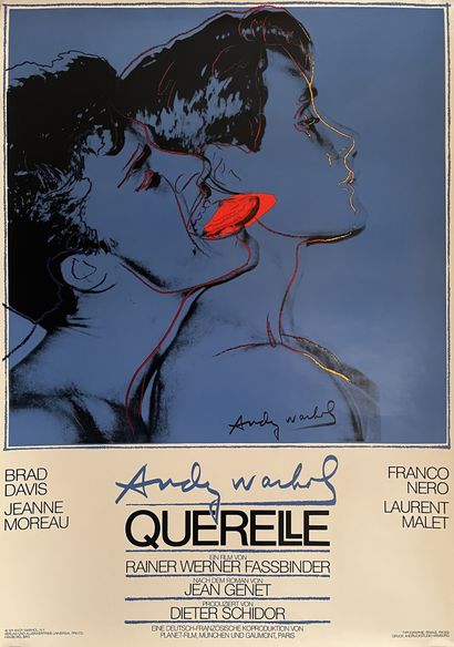 null QUERELLE Rainer Werner Fassbinder. 1982.
70 x 100 cm x3. Affiches allemandes....