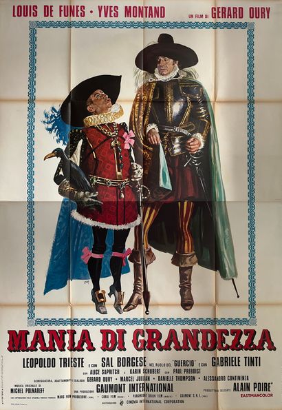 null MANIA DI GRANDEZZA / 
LA FOLIE DES GRANDEURS Gérard Oury. 1971.
140 x 200 cm....