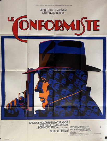 null LE CONFORMISTE / IL CONFORMISTA Bernardo Bertolucci. 1970.
120x160 cm. Affiche...