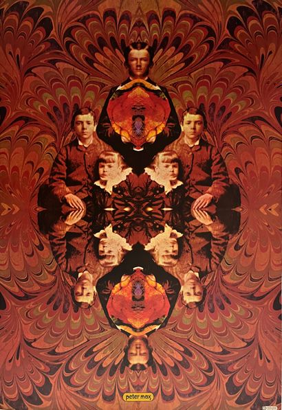 null MAX Peter
Family Kaleidoscope. 1968. Affiche offset. Siblings. Copyright Peter...