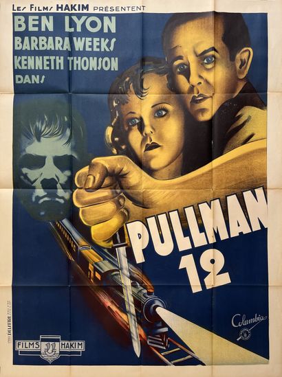 null PULLMAN 12 / BY WHOSE HAND ?
Benjamin Stoloff. 1932.
120 x 160 cm. Affiche française....